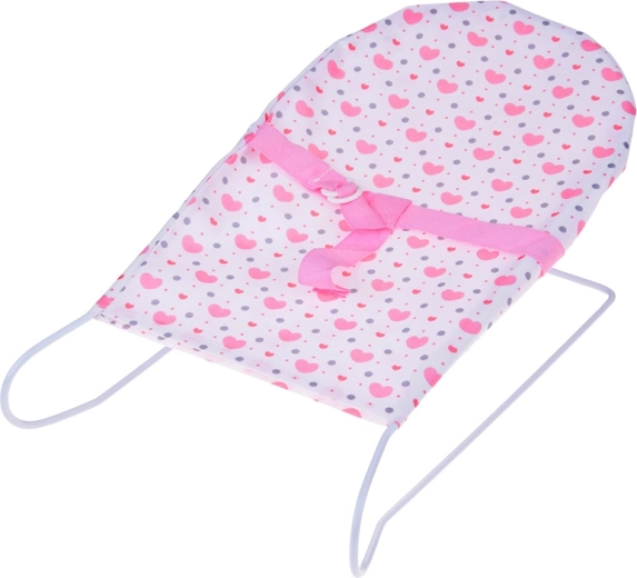 Bequeme Wippe und praktische Tasche für Zubehör