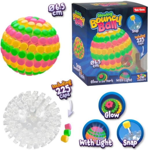 Kreativset – leuchtender Ball mit Batterien