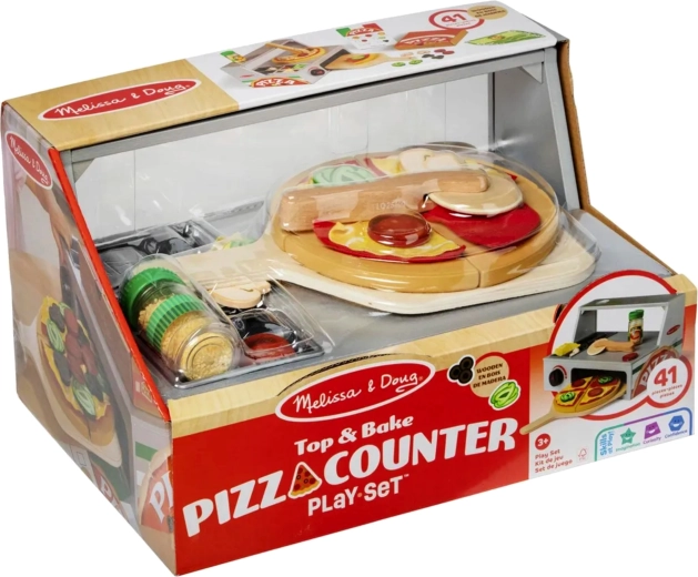 Pizzeria wie in echt – Theke mit Ofen