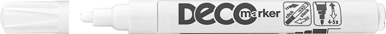 Lackmarker ICO Deco, weiß