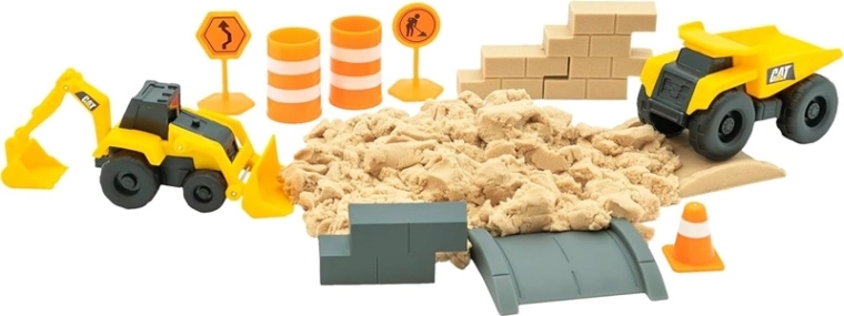 Formen und Zubehör wie auf einer echten Baustelle