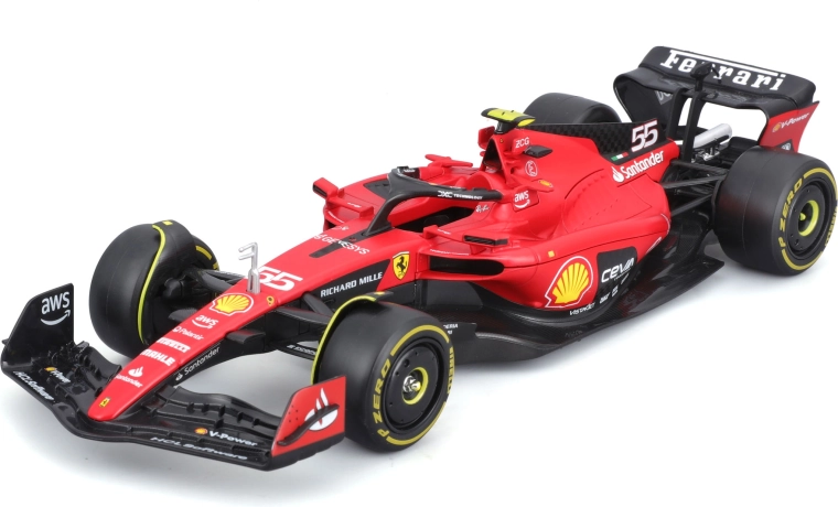 authentischer Look des SF-23 mit Startnummer 55