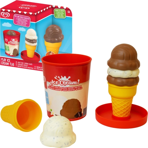 Casdon Algida Spielset – Bechereis (Vanille und Schokolade)