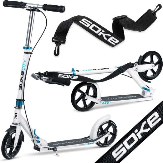 SOKE City Scooter weiß