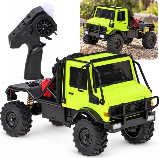 Ferngesteuertes Geländefahrzeug MN Model U4000 4WD 1:18 mit LED-Leuchten