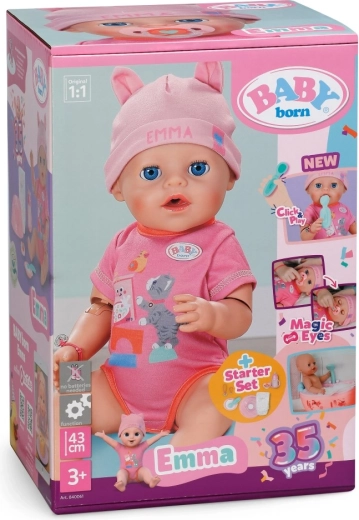 BABY born Emma mit magischer Hand, 43 cm