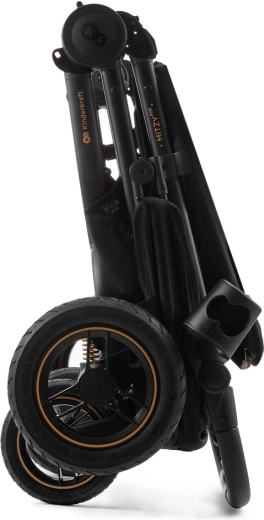 Einklappen mit einer Hand auf kompakte Größe