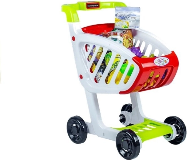 Einkaufswagen + Lebensmittel 25 Artikel