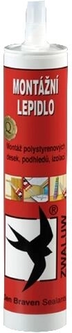 Montagekleber ohne Lösungsmittel 310 ml DEN BRAVEN
