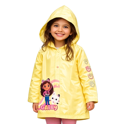 Transparenter Kinder-Regenmantel Paw Patrol Skye