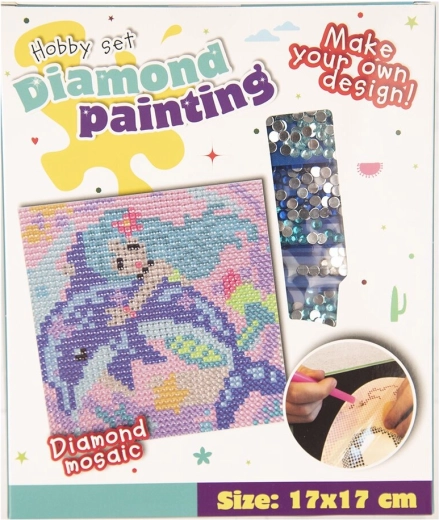 Kreativset für Diamond Painting 17 × 17 cm (3 Motivvarianten)