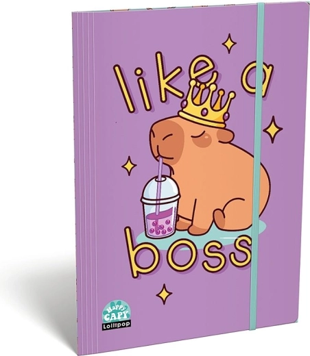 A4-Dokumentenmappe LizzyCard Capybara