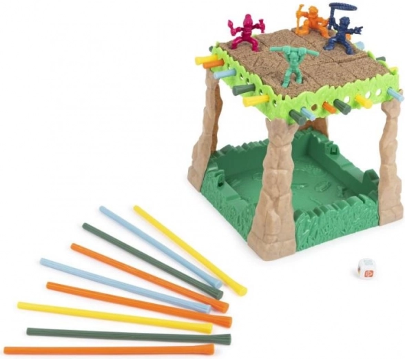 Gesellschaftsspiel Dschungel-Abenteuer mit kinetischem Sand