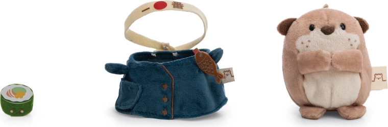 3-in-1 Set: Jiro, Kostüm und Moodi Sushi