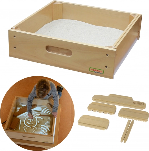 Masterkidz Sandmalrahmen mit Zubehör