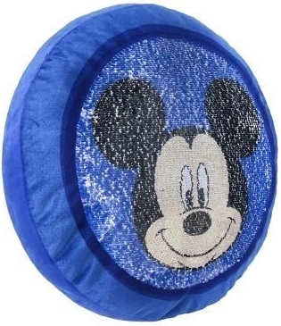 Mickey-Kissen mit wendbaren Pailletten
