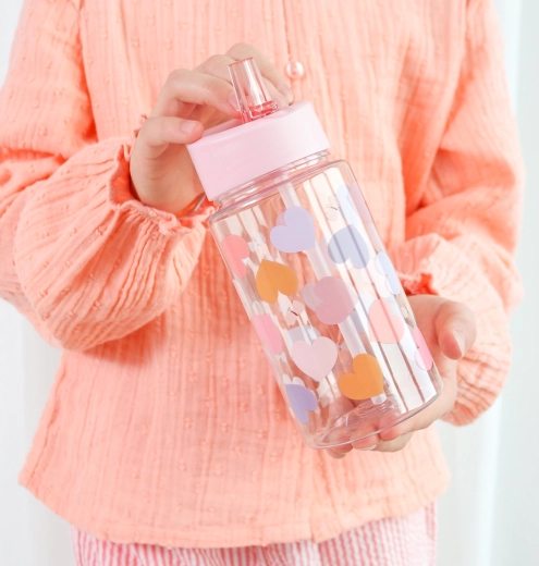 A Little Lovely Company Kindertrinkflasche Herz