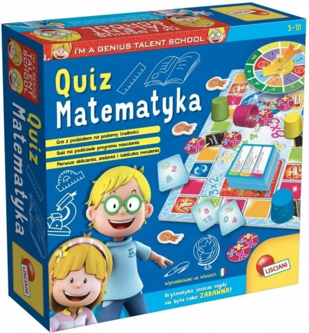 Ich bin ein Genie – Quiz: Mathematik (Lisciani)