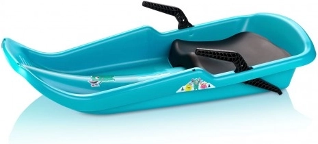 Boby Cyclone Monster aus Kunststoff mit Sitz und Bremsen – Azurblau