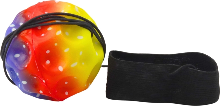 Elastische Schnur bringt den Ball zur Hand zurück