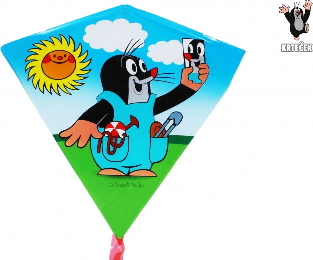 Fliegender Drache Krtek Kunststoff 68x73cm