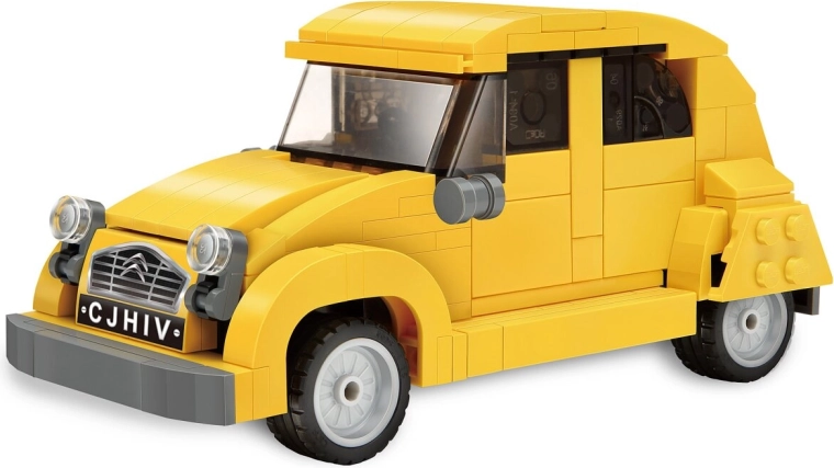 CaDA Bausatz Citroën 2CV 1:24 Gelb