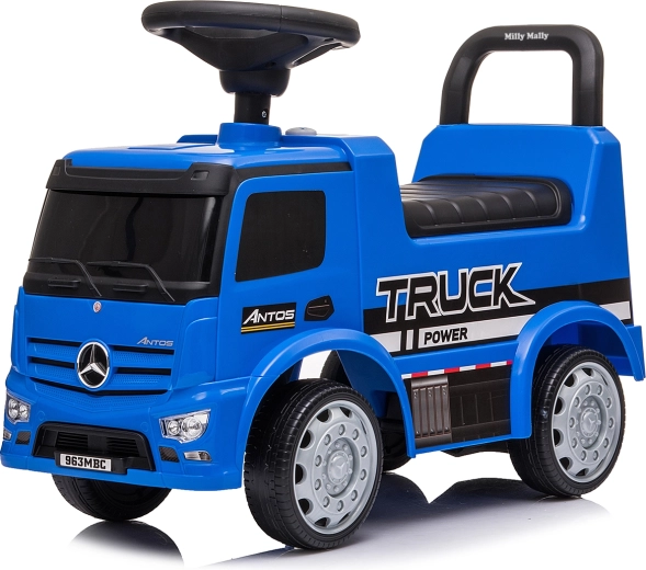 Milly Mally Rutschauto Mercedes Antos blau