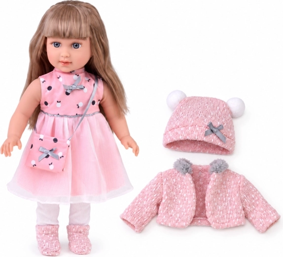 Ausziehbares rosa Outfit