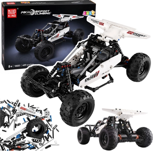Konstruktionsbausatz RC-Geländewagen 4x4 Offroad (409 Teile)