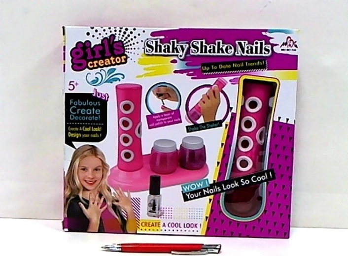 Maniküre-Set für Kinder mit Glitzer und Shaker