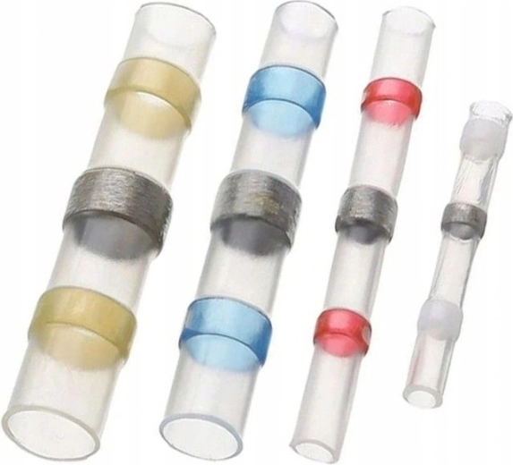 Schrumpf-Lötverbinder mit Zinn – Set 250 Stk.
