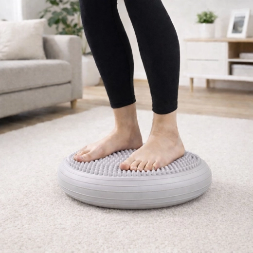 Gleichgewichtstraining und Core-Stärkung