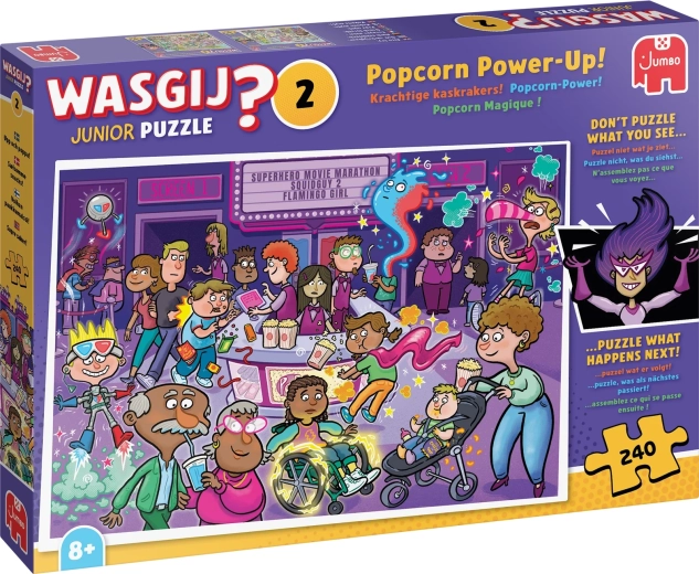 Jumbo Wasgij Junior 2: Popcorn-Bonus! Puzzle mit 240 Teilen