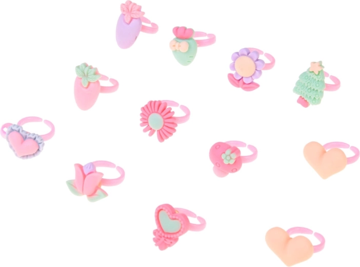 12 Pastellringe für jeden Tag