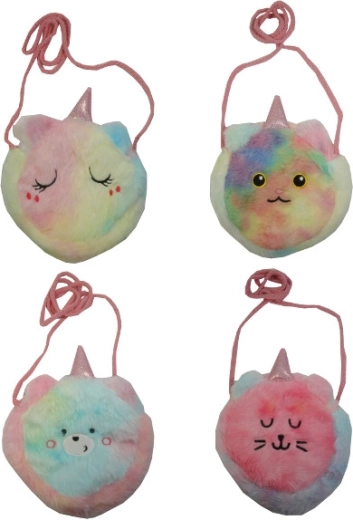 Plüsch-Umhängetasche