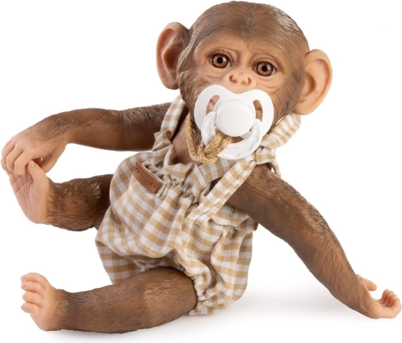 Realistisches Affenbaby mit Ganzvinylkörper 32 cm