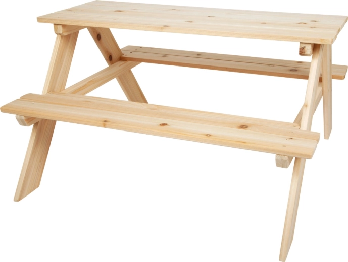 Kinder-Picknicktisch small foot aus Massivholz