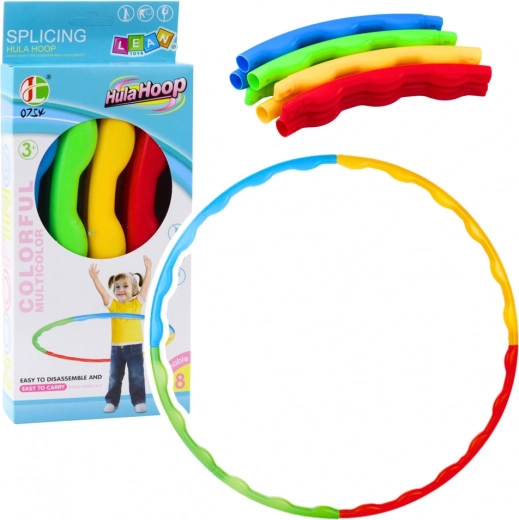 Bunter zerlegbarer Hula Hoop 60 cm