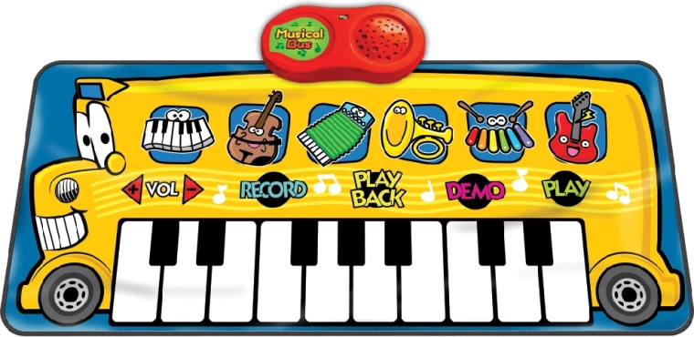 Musikalischer Klavierbus – interaktive Spielmatte für Kinder