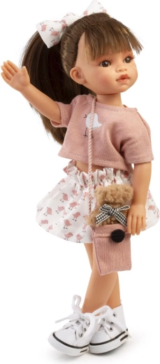 Antonio Juan realistische Puppe Emily mit vollständig aus Vinyl gefertigtem Körper, 33 cm