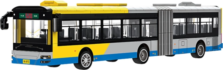 Realistischer Gelenk-Stadtbus