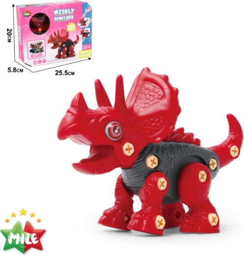 DIY-Bausatz – Fröhlicher Triceratops