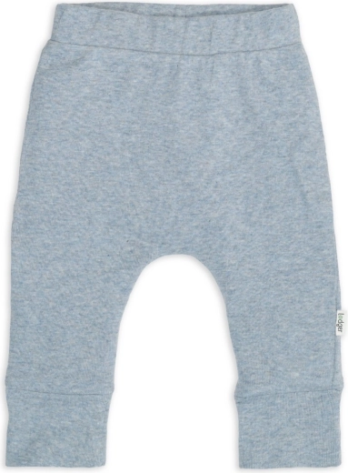 Lodger Kinder-Sweathose melange blue fogg Gr. 56