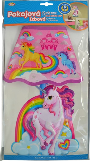 Sparkys 3D-Wandleuchte Einhorn für Kinder