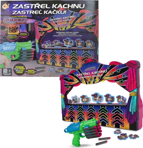Elektronisches Spiel Enten-Schießstand Hyper Neon
