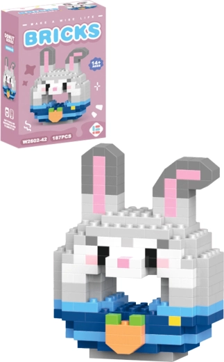 Bausatz Donut-Hase (187 Teile)