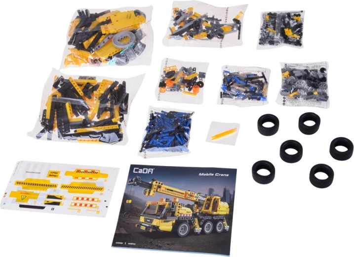 658 Teile, Aufkleber und übersichtliche Anleitung