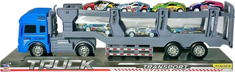 Kinder-Autotransporter – Abschleppwagen mit Spielautos