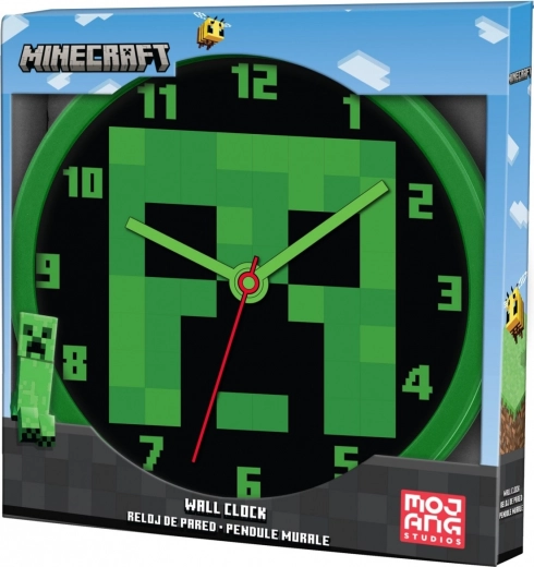 Minecraft Wanduhr 25 cm