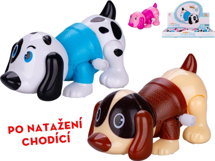 Aufzieh-Hündchen – laufendes Spielzeug für Kinder